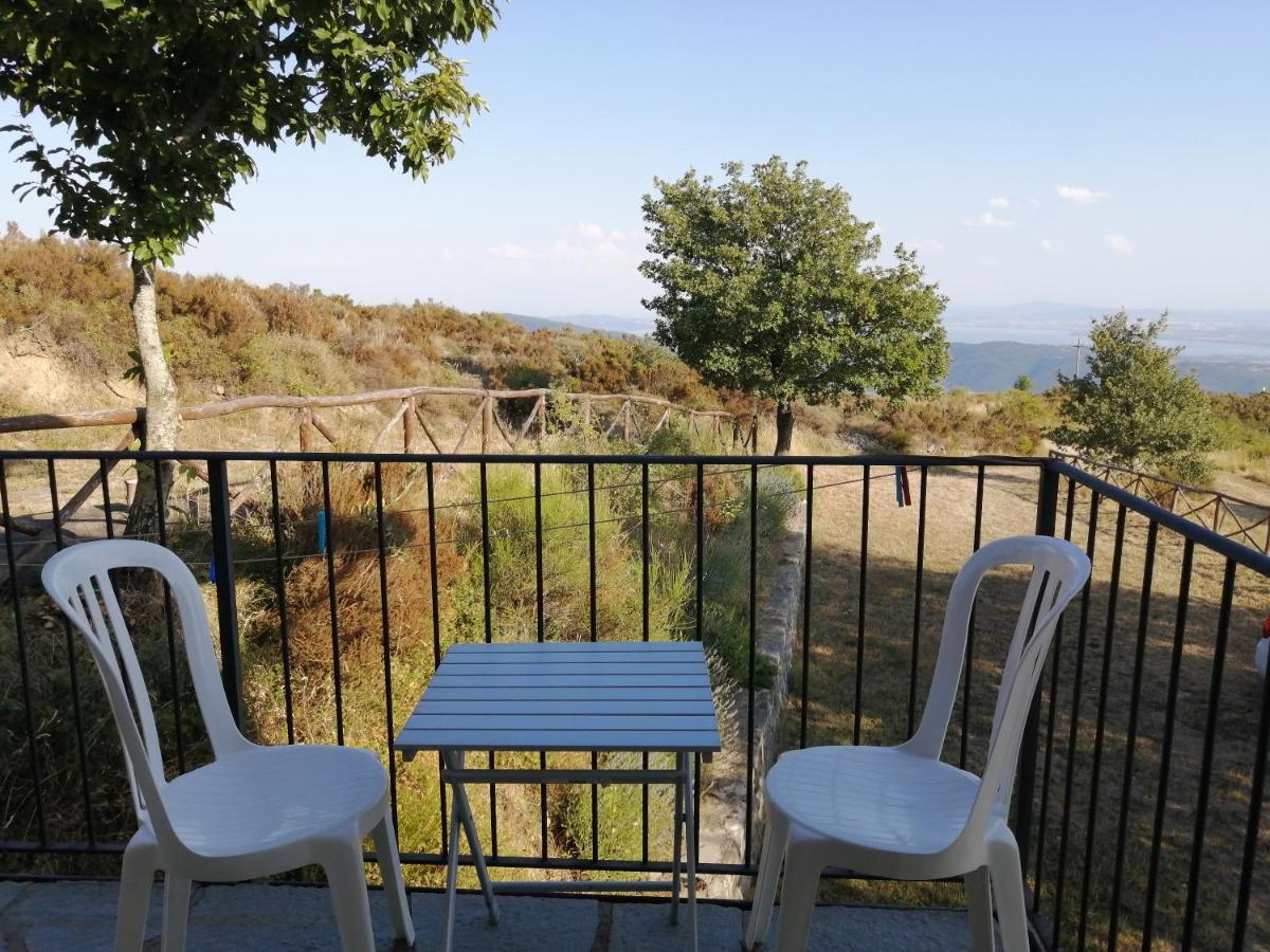 La Casa Gialla Belvedere Cortona Zewnętrze zdjęcie