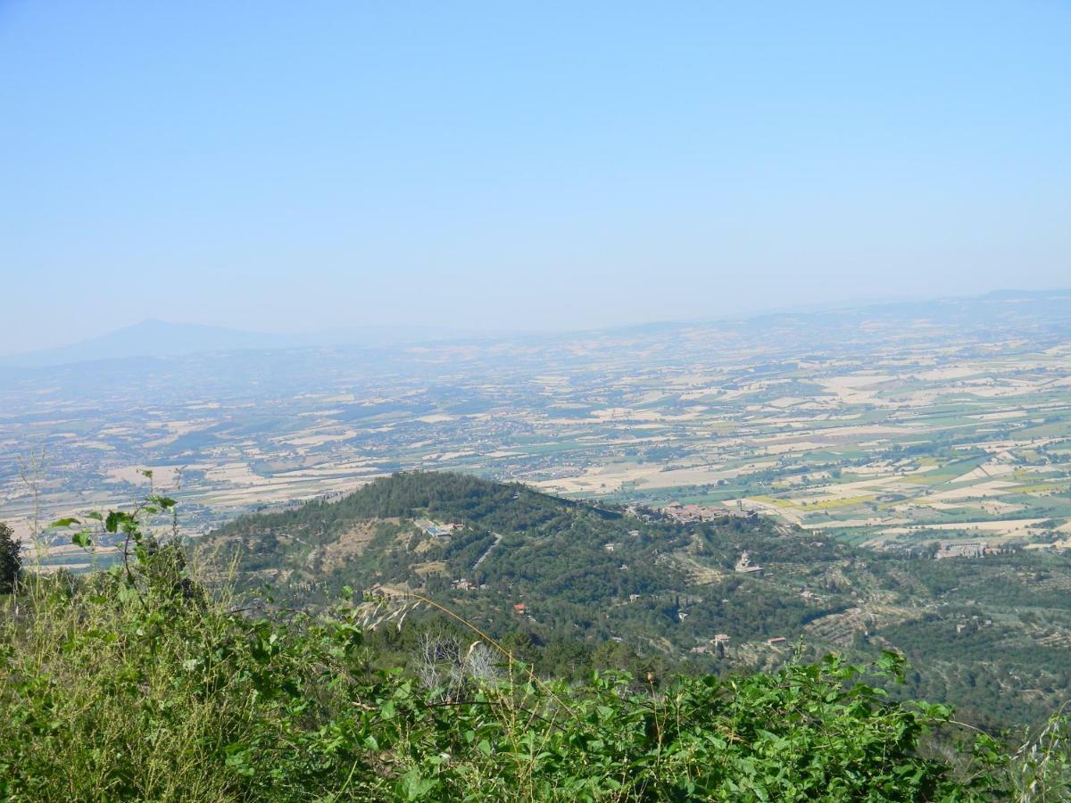 La Casa Gialla Belvedere Cortona Zewnętrze zdjęcie